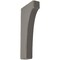 Ekena Millwork 1 3/4"W x 6"D x 12"H Clarksville Wood Vintage Decor Bracket, Reclaimed Grey BKTWD02X06X12CVGY - alternate 1